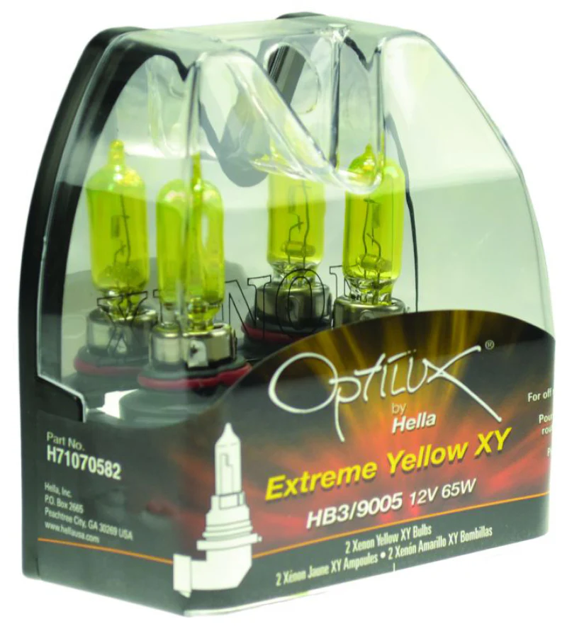 Hella Optilux HB3 9005 12V/65W XY Xenon Yellow Bulb - Image 17