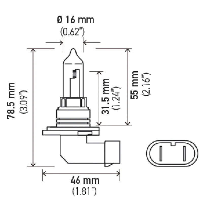 Hella Optilux HB3 9005 12V/65W XY Xenon Yellow Bulb - Image 19