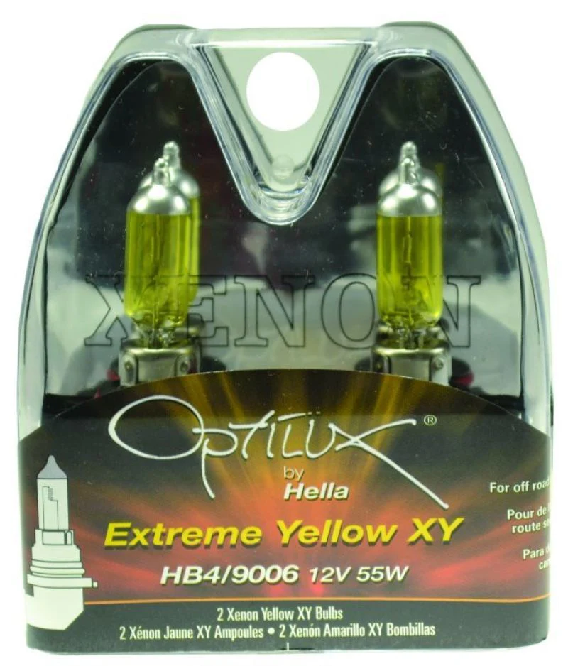 Hella Optilux HB4 9006 12V/55W XY Xenon Yellow Bulb - Image 3
