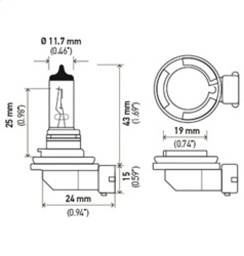Hella Optilux XB Extreme Type H11 12V 80W Blue Bulbs - Pair - Image 19