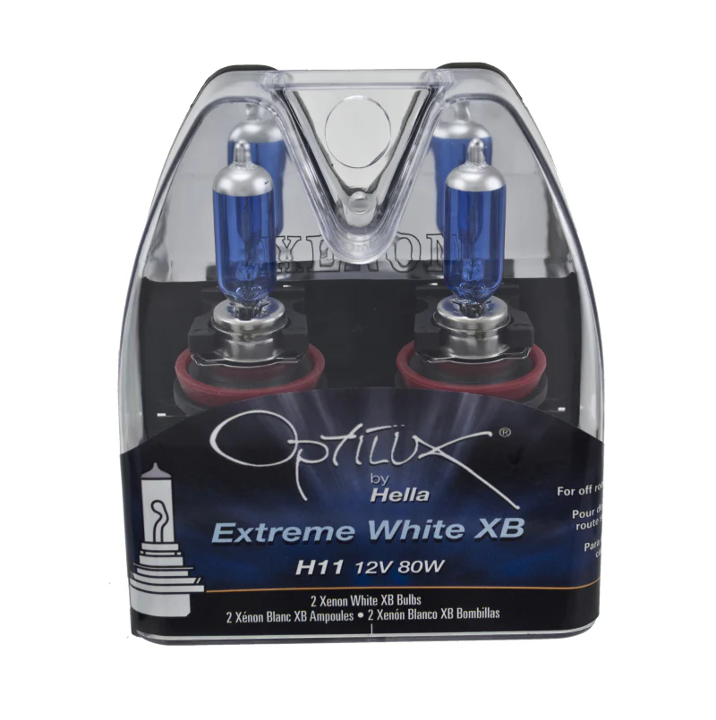 Hella Optilux XB Extreme Type H11 12V 80W Blue Bulbs - Pair - Image 24
