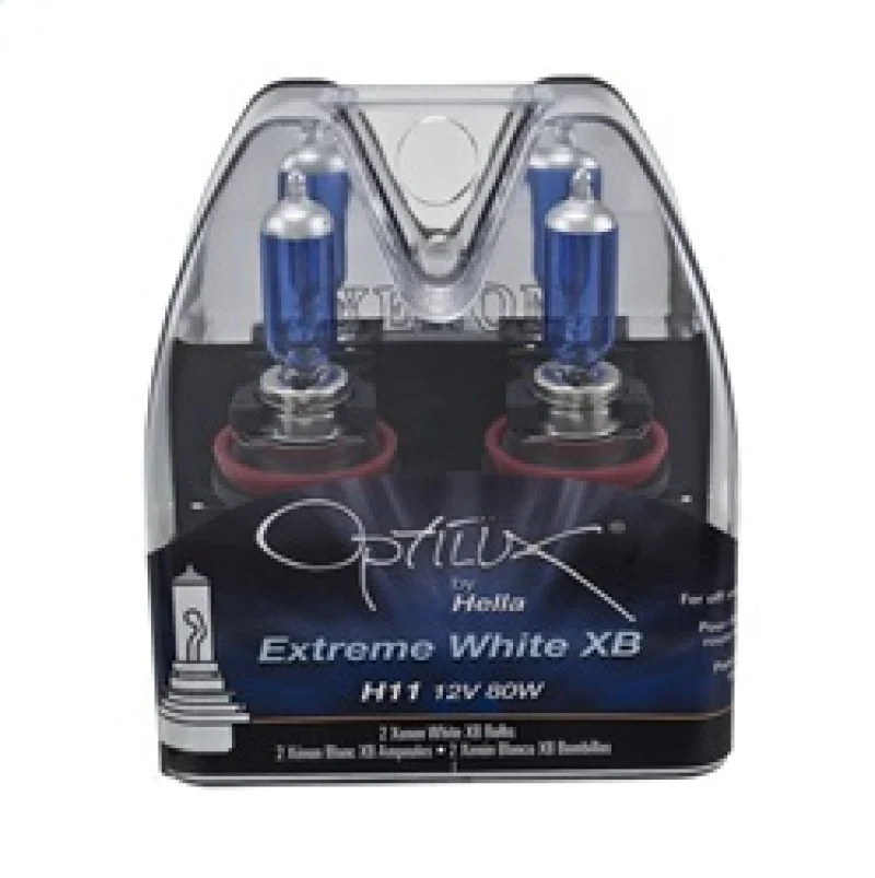 Hella Optilux XB Extreme Type H11 12V 80W Blue Bulbs - Pair - Image 28