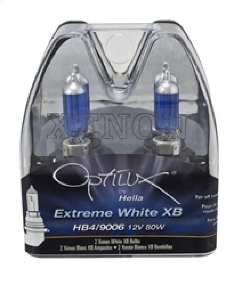 Hella Optilux XB White Halogen Bulbs HB4 12V 80W (2 pack) - Image 28