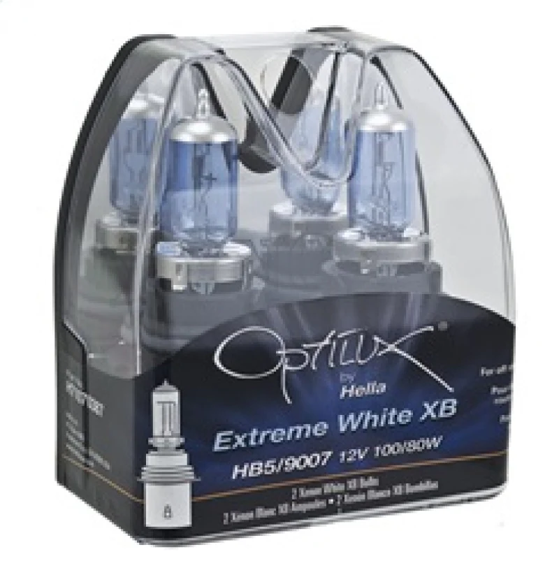 Hella Optilux XB White Halogen Bulbs HB5 9007 12V 100/80W (2 pack) - Image 24