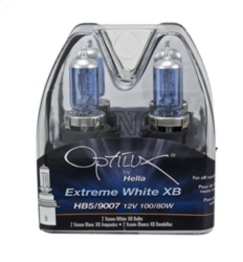 Hella Optilux XB White Halogen Bulbs HB5 9007 12V 100/80W (2 pack) - Image 25