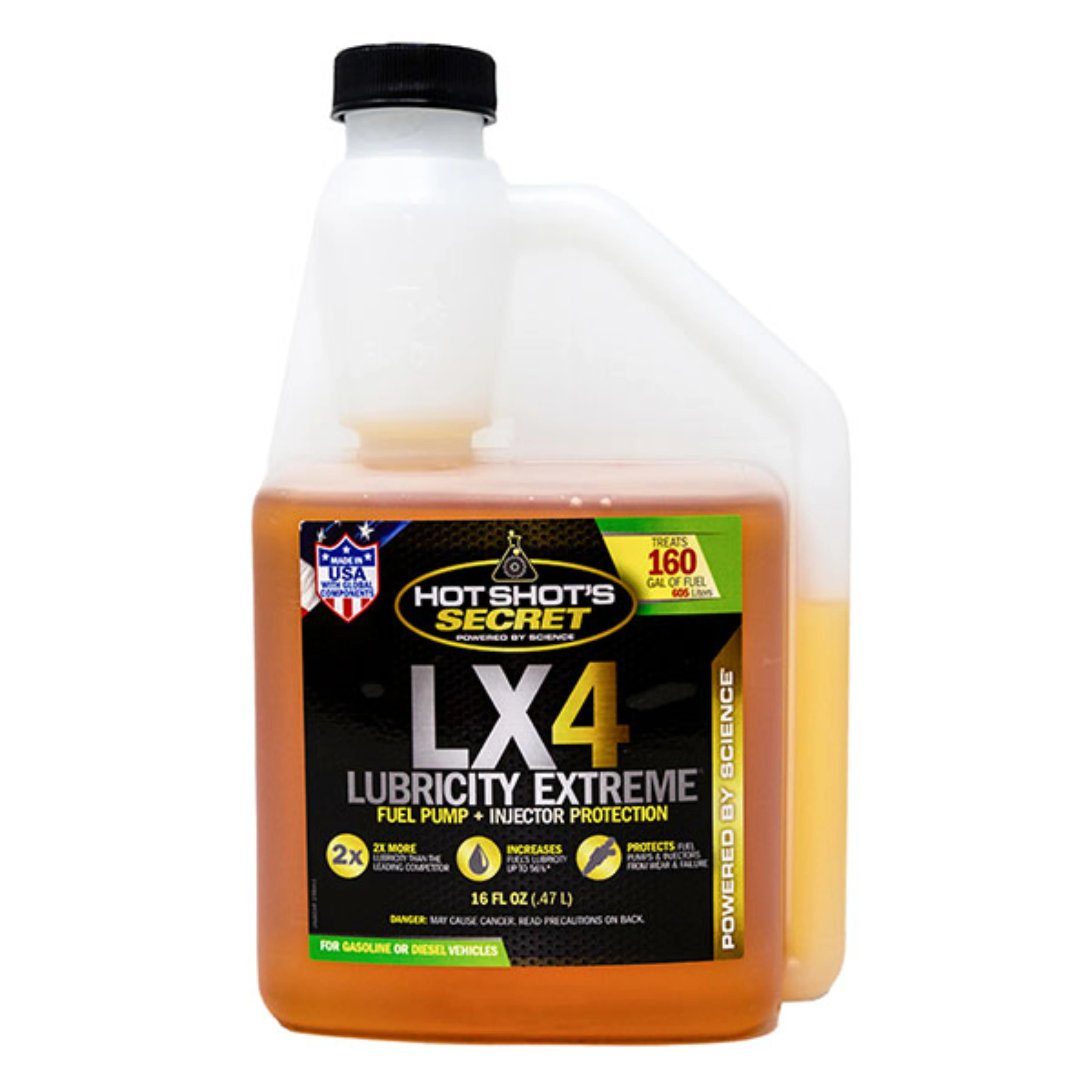 Hot Shot's Secret LX4 Lubricity Extreme 16oz Squeeze Bottle
