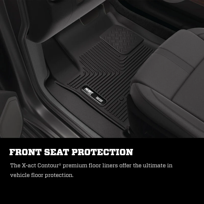Husky Liners 02-16 Dodge Ram 1500 Quad Cab X-Act Contour Black Center Hump Floor Liners - Image 6