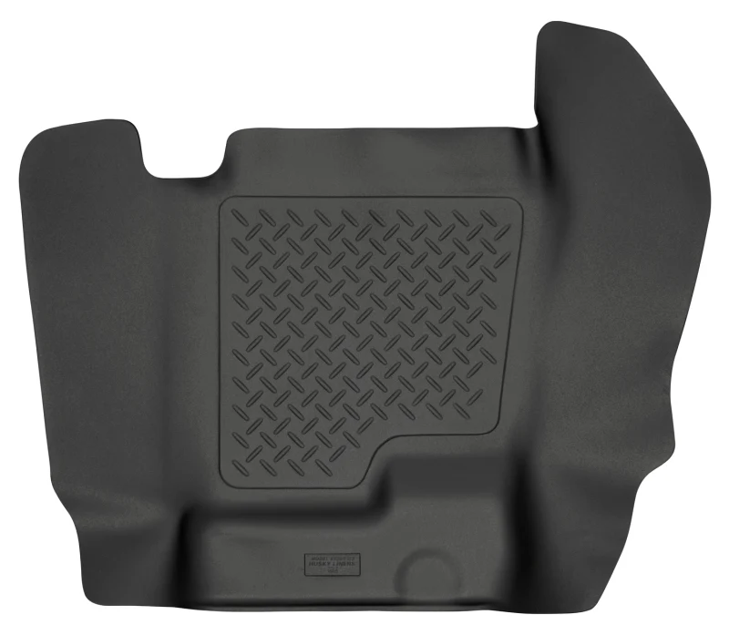 Husky Liners 07-12 Chevy Silverado/GMC Sierra Crew Cab WeatherBeater Center Hump Black Floor Liner - Image 2