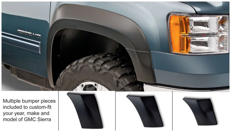 Husky Liners 07-14 GMC Sierra 2500 HD EAF Style Fender Flares - 4pc - Image 2