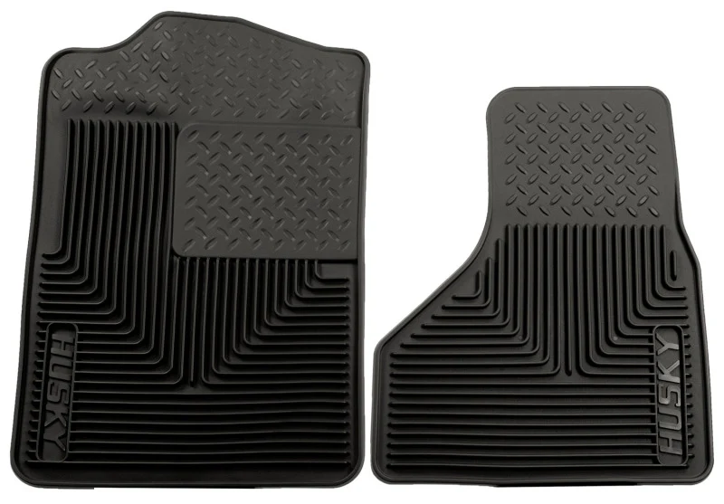Husky Liners 08-10 Ford F-250/F-350/F-450 SuperDuty Heavy Duty Black Front Floor Mats - Image 2