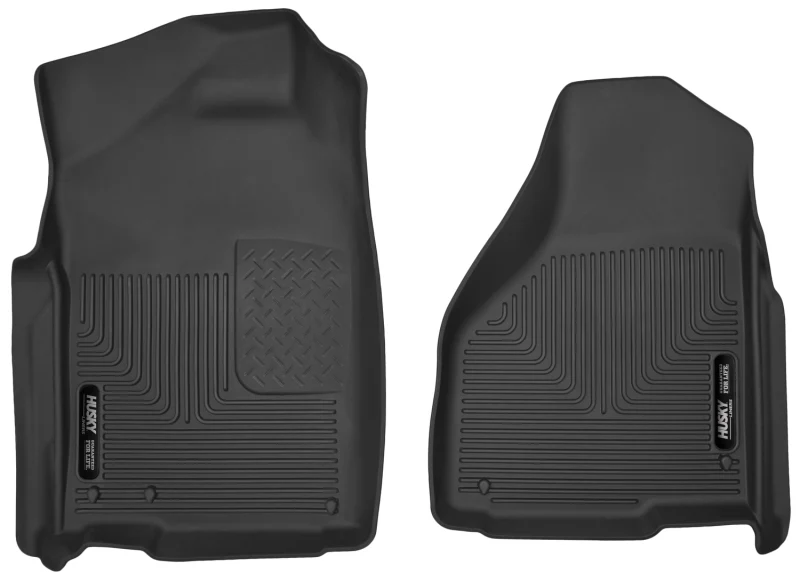 Husky Liners 09-14 Dodge Ram/Ram Quad Cab X-Act Contour Black Front Floor Liners - Image 2