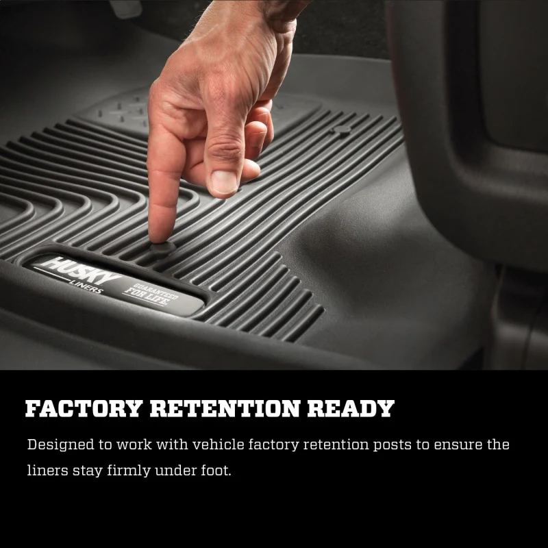Husky Liners 10-12 Dodge Ram 1500/2500/3500 Crew/Mega Cab X-Act Contour Black Floor Liner (2nd Seat) - Image 7