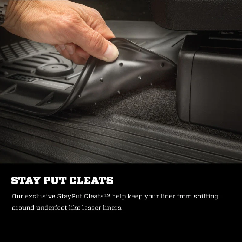 Husky Liners 11-12 Ford SD Crew Cab WeatherBeater Combo Tan Floor Liners (w/o Manual Trans Case) - Image 9