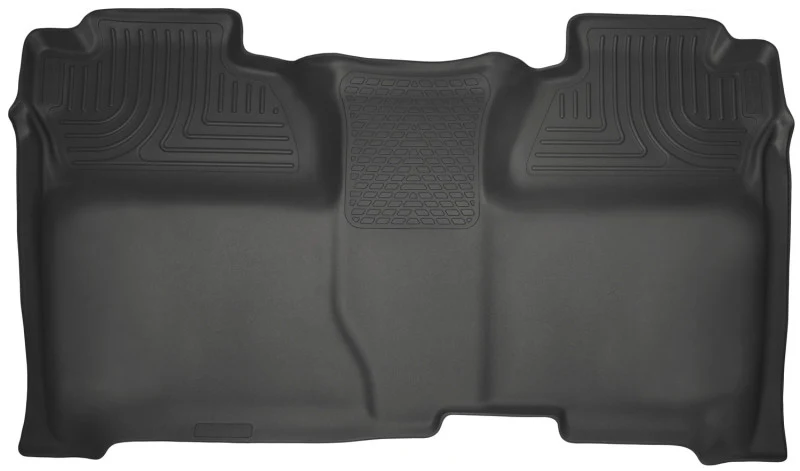 Husky Liners 14 Chevrolet Silverado 1500/GMC Sierra 1500 WeatherBeater Black 2nd Seat Floor Liners - Image 2