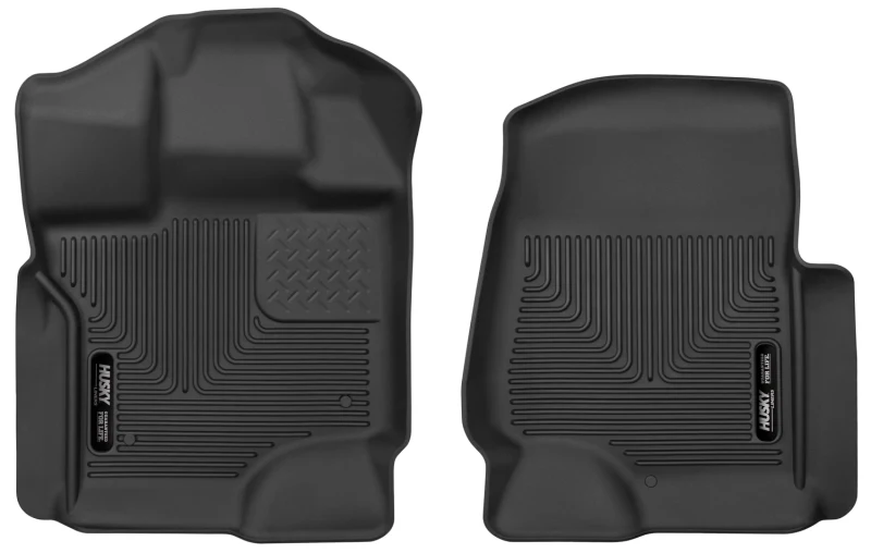 Husky Liners 15-23 Ford F-150 S.Crew/S.Cab X-Act Contour Black Front Seat Floor Liners - Image 2
