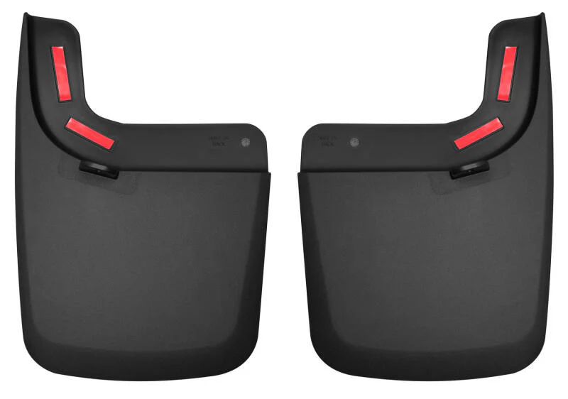 Husky Liners 17 Ford F-250 Super Duty / F-350 Super Duty Rear Mud Guards (w/ Flares) Black