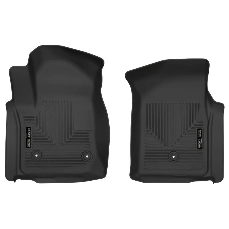 Husky Liners 19-21 GM Silverado/Sierra 1500/2500HD/3500HD X-Act Contour Front Floor Liners - Image 2
