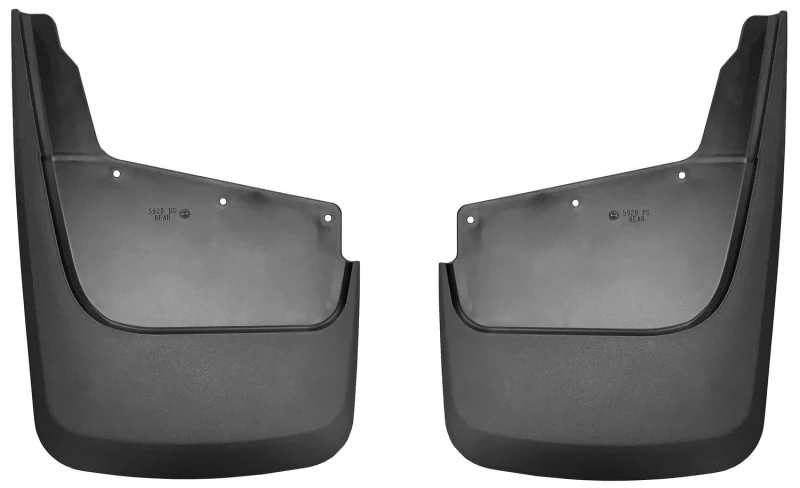 Husky Liners 20-22 GM Silverado/Sierra 2500/3500 HD (excl. Dually) Rear Mud Guards - Black - Image 2