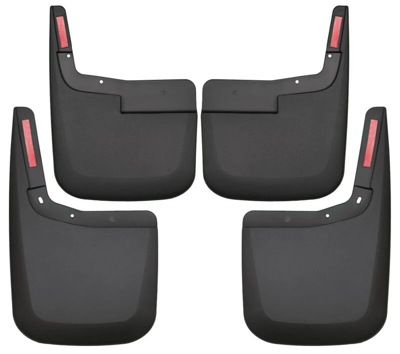 Husky Liners 20-23 Chevrolet Silverado 2500/3500 HD (Excl. Dually) Front/Rear Mud Guards - Black - Image 3