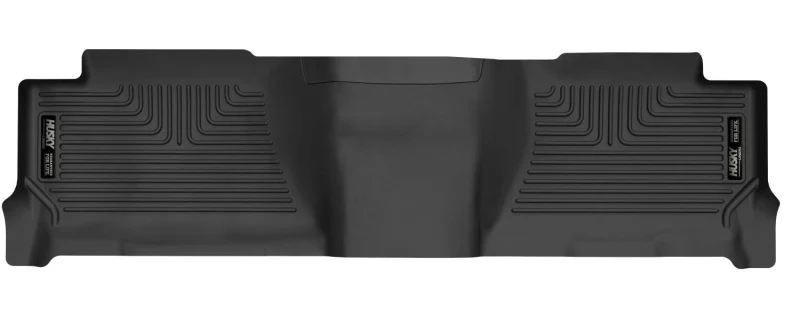 Husky Liners 2004-2006 Chevrolet Silverado 1500 Crew Cab Pickup WeatherBeater Rear Floor Mat (Black) - Image 2