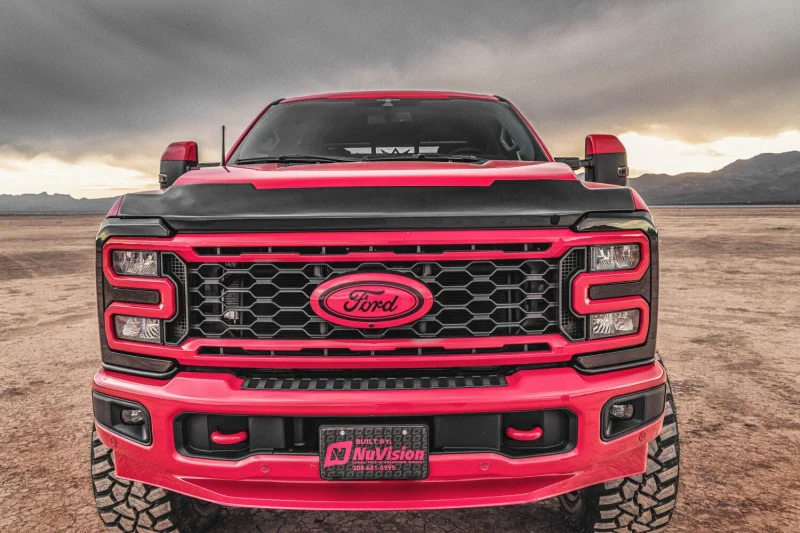 Husky Liners 23-25 Ford F-250 Super Duty Aeroskin Hood Protector - Smoke - Image 3
