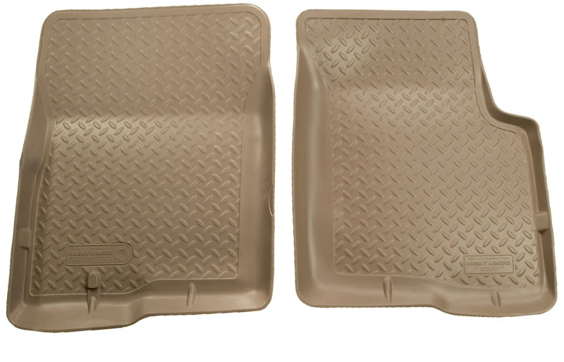 Husky Liners 80-96 Ford Bronco Full Size Classic Style Tan Floor Liners - Image 2