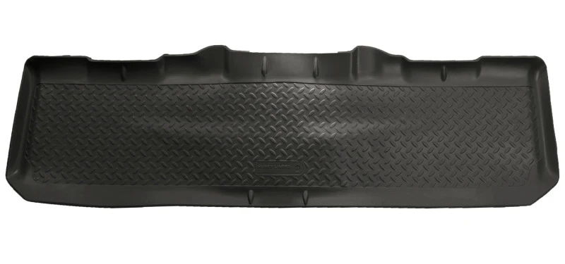 Husky Liners 99-07 Ford F-250-F-550 Super Duty Crew Cab Classic Style 2nd Row Black Floor Liners - Image 2