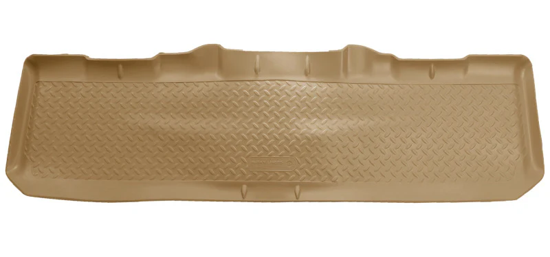 Husky Liners 99-07 Ford F-250-F-550 Super Duty Crew Cab Classic Style 2nd Row Tan Floor Liners - Image 2