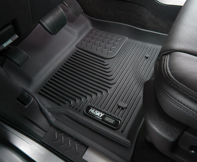 Husky Liners 99-07 Ford F-250 Super Duty Crew Cab X-act Contour Front Floor Liners (Black) - Image 3
