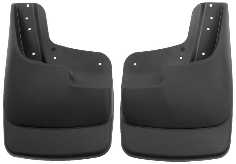 Husky Liners 99-09 Ford SuperDuty Reg/Super/Crew Cab Custom-Molded Front Mud Guards (w/Flares) - Image 2