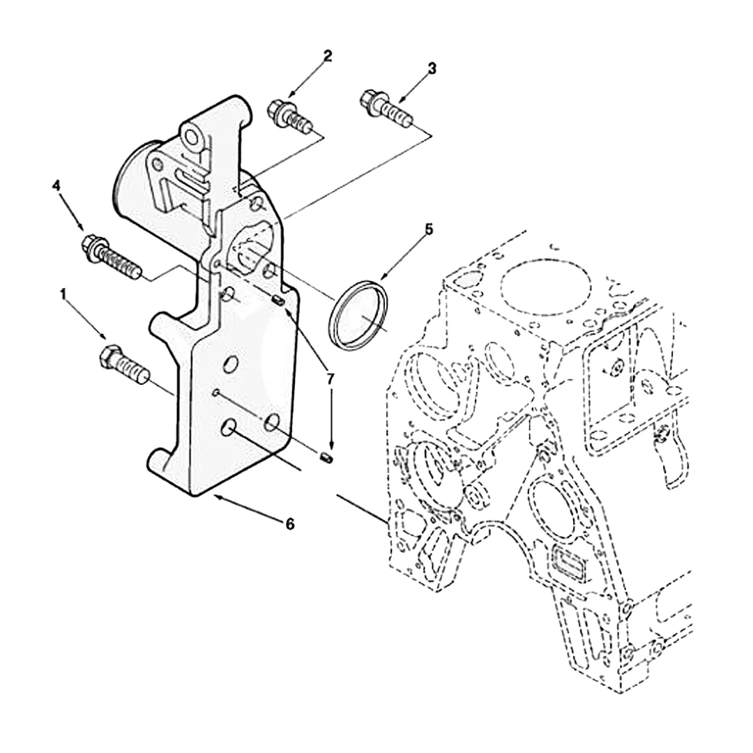 Interstate-McBee Water Inlet Ring Seal Cummins 89-22 (M-3906697) - Image 2