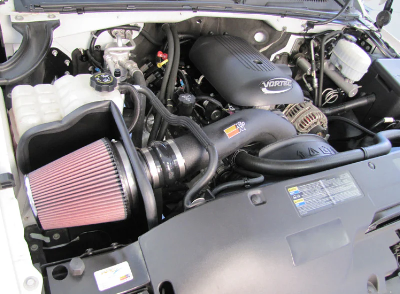 K&N 01-04 Chevy Silverado HD V8-6.0L Performance Intake Kit - Image 5