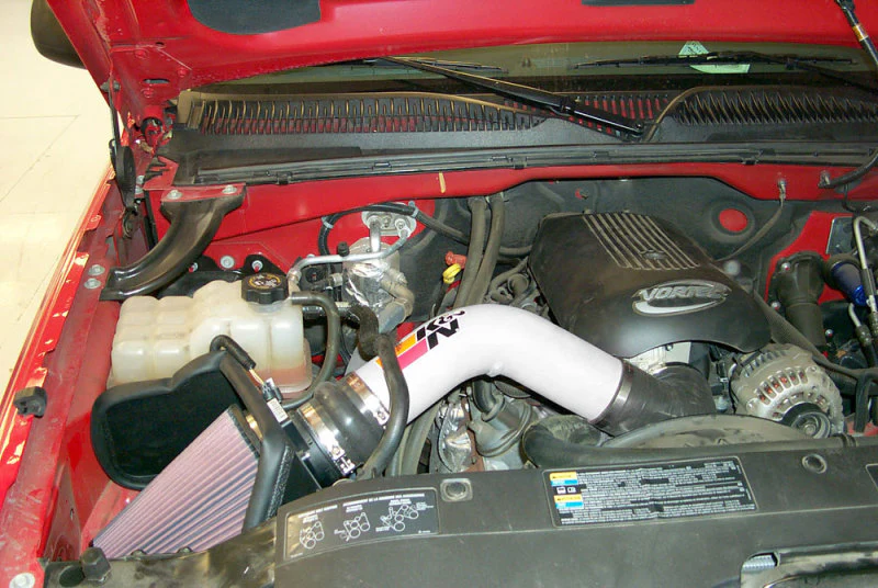 K&N 01-07 Chevy Silverado 2500HD/3500HD V8-6.0L High Flow Performance Kit - Image 3