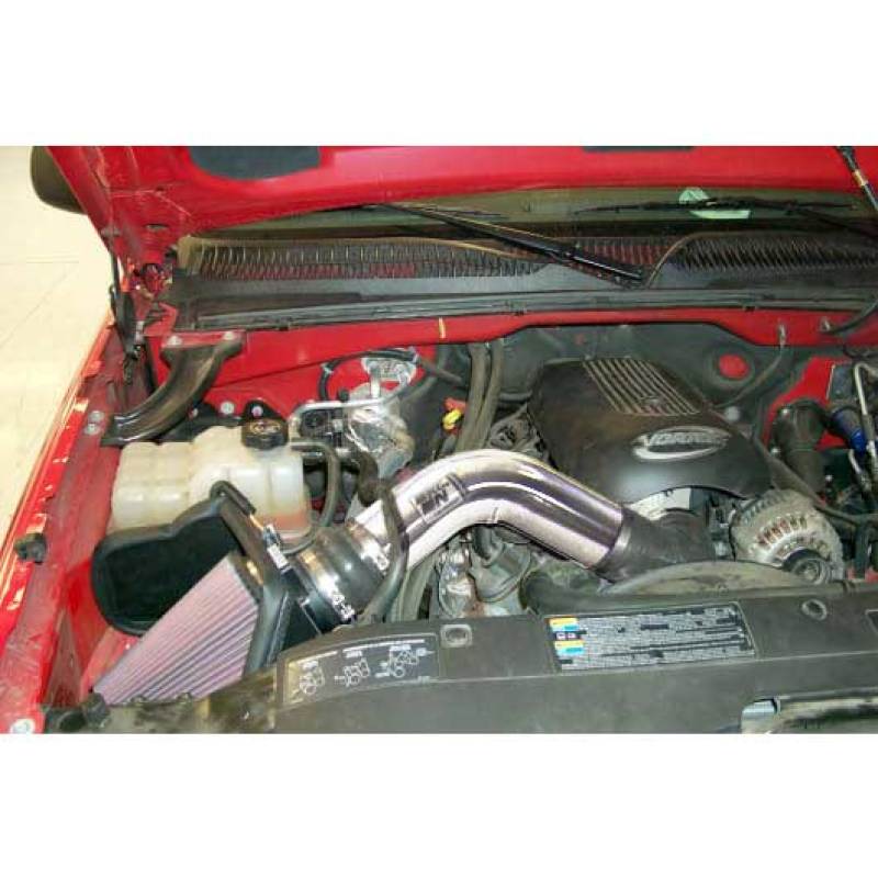 K&N 01-07 Chevy Silverado 2500HD/3500HD V8-6.0L High Flow Performance Kit - Image 4