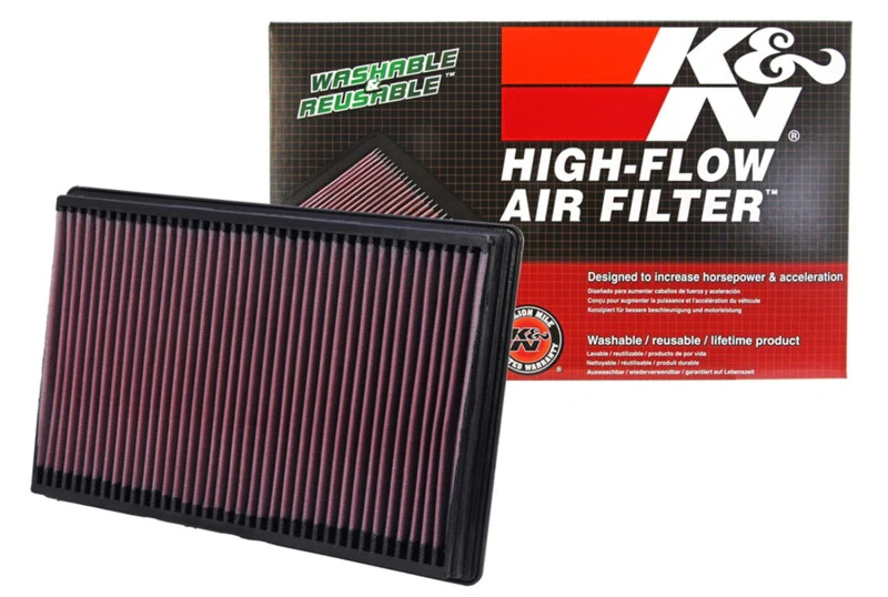 K&N 02-10 Dodge Ram 1500/2500/3500 3.7/4.7/5.7L Drop In Air Filter - Image 14