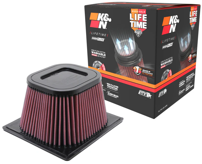 K&N 03-05 Dodge Pick Up 5.9L-L6 Drop In Air Filter - Image 4