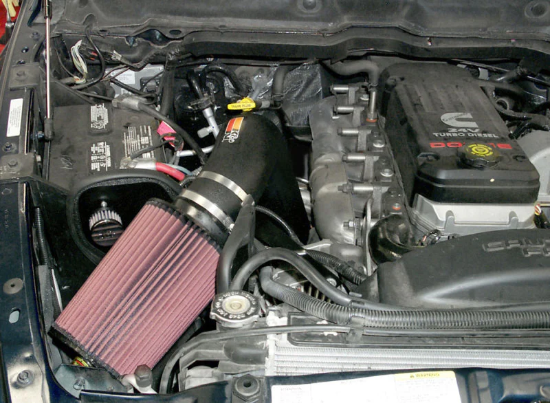 K&N 03-07 Dodge Ram 2500/3500 L6-5.9L Performance Intake Kit - Image 2