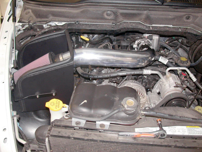 K&N 03-08 Dodge Ram V8-5.7L High Flow Performance Kit - Image 3