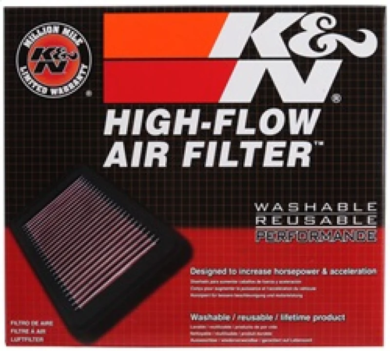 K&N 04-08 Ford F150 / 05-06 Expedition / 05-07 F250 SD / 05-06 Lincoln Navigator Drop In Air Filter - Image 8