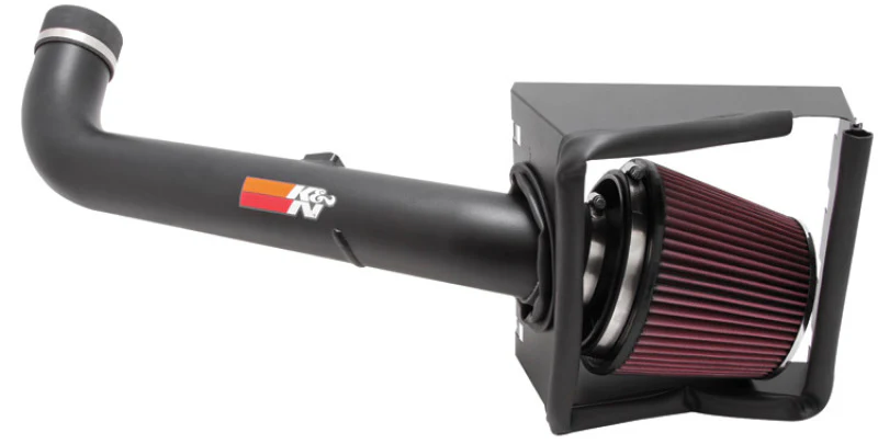 K&N 07-08 Ford F250 SD V8-5.4L Black High Flow Performance Kit - Image 2
