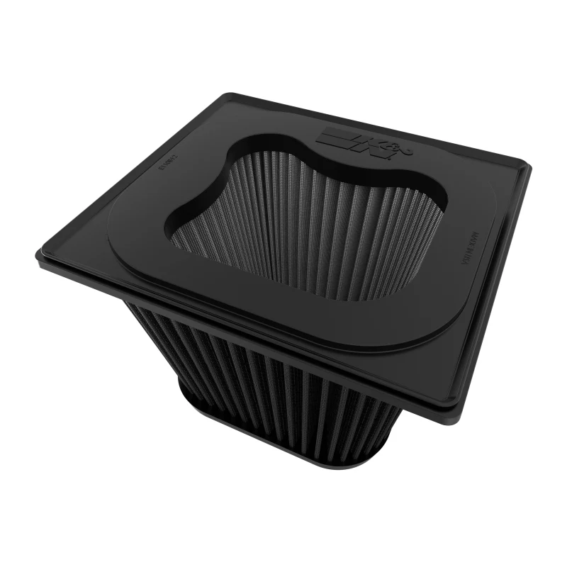 K&N 07-09 Dodge Ram L6-6.7L Diesel Dryflow Lifetime Engine Air Filter - Image 2