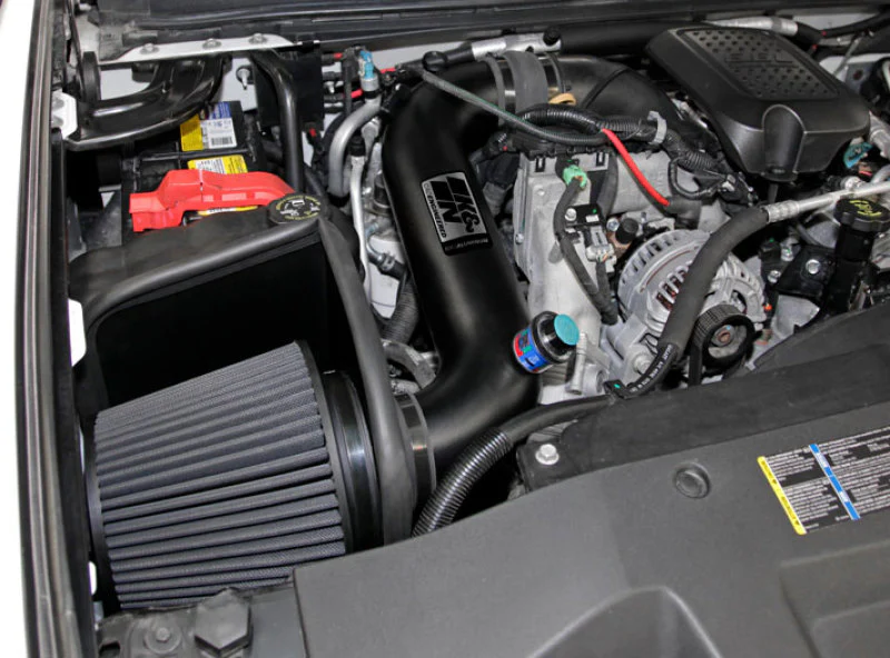 K&N 07-10 GMC Sierra 2500/3500 6.6L V8 Blackhawk Performance Intake Kit - Image 3