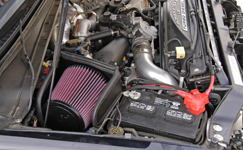 K&N 08-10 Ford F250/F350/F450/F550 6.4L-V8 Performance Intake Kit - Image 6