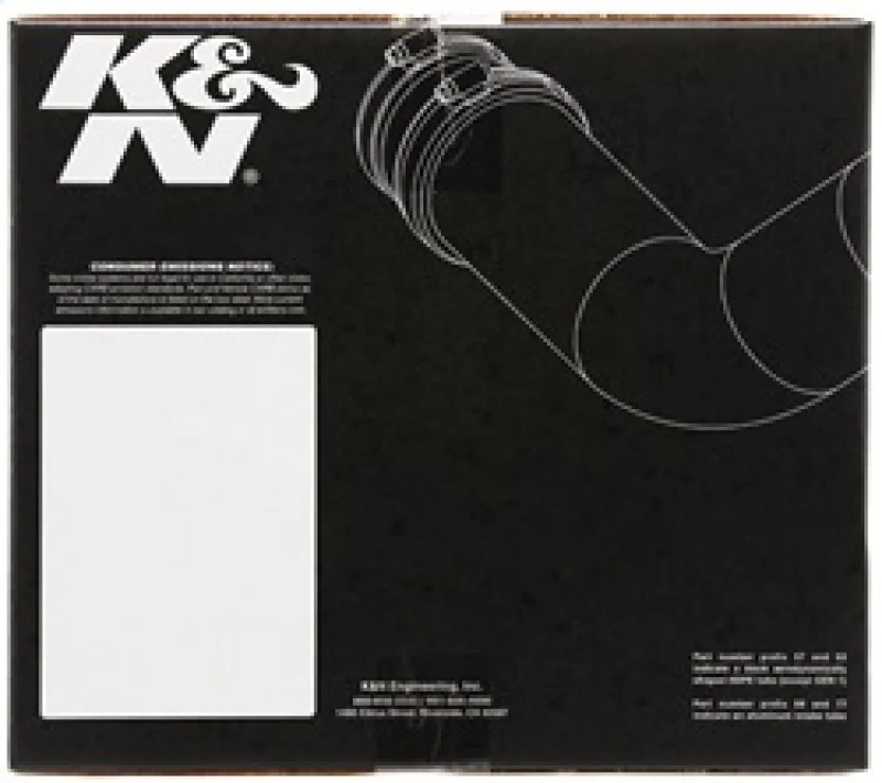 K&N 08-10 Ford F250/F350/F450/F550 Super Duty 6.4L V8 DSL Black Performance Intake Kit - Image 17