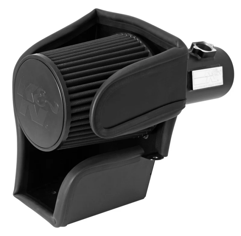 K&N 08-10 Ford F250/F350/F450/F550 Super Duty 6.4L V8 DSL Black Performance Intake Kit - Image 2