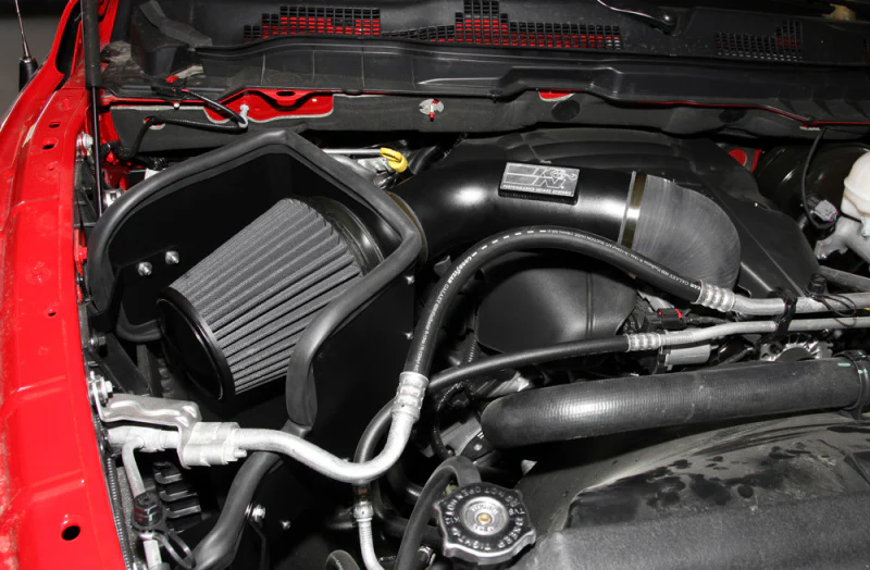 K&N 09-13 Dodge Ram 1500 Pickup 5.7L V8 / 11-13 Ram 1500 5.7L V8 Black Performance Intake Kit - Image 6