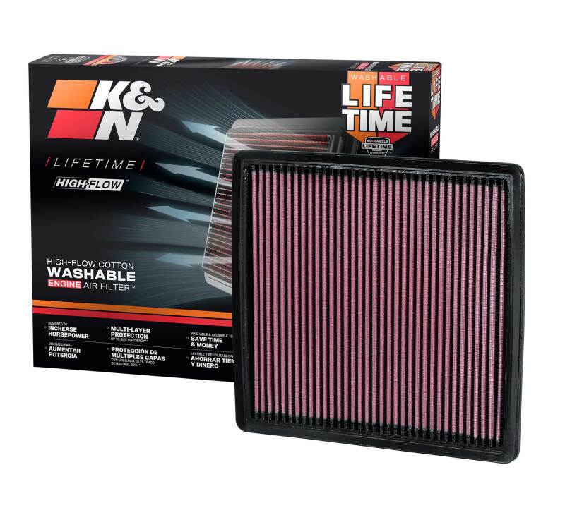 K&N 09-13 Ford F150 / 08-13 F250/F350/450/550 SD / 10-13 F150 SVT Raptor Drop In Air Filter - Image 17