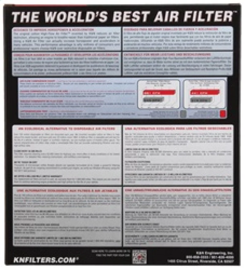 K&N 09-13 Ford F150 / 08-13 F250/F350/450/550 SD / 10-13 F150 SVT Raptor Drop In Air Filter - Image 21