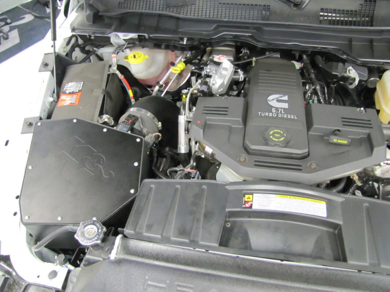 K&N 10-12 Dodge Ram 2500/3500 6.7L L6 Diesel AirCharger Performance Intake Kit - Image 2
