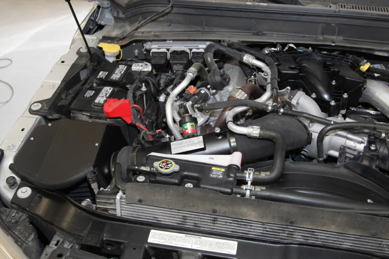 K&N 11-13 Ford F250/F350/F450/F550 Super Duty 6.7L V8 DSL Black Performance Intake Kit - Image 6